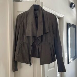Vince XS suede leather jacket